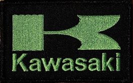 Kawasaki Aufnäher Badge Patch Flick Z800 Z900 Z1000 Ninja
