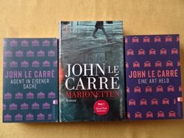 6 Titel zur Wahl aus 9 Taschenbüchern von John le Carré