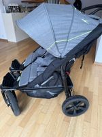 TFK Twin Duo in Geschwisterwagen Grau - Top Zustand!