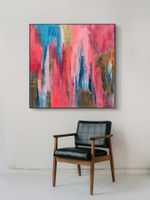 Abstraktes Bild 90x90cm