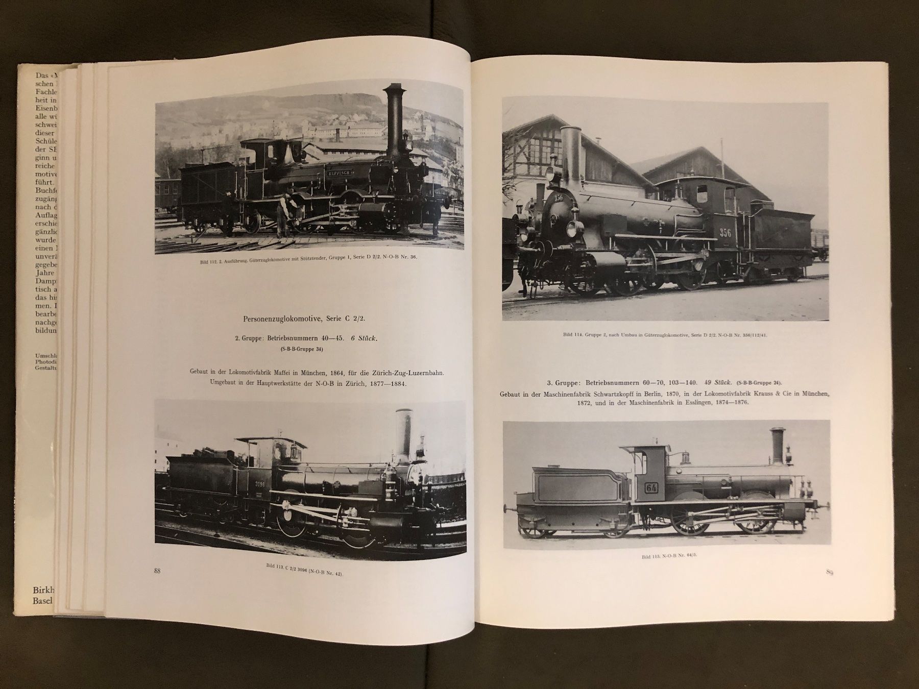Libri: Buch Der Dampfbetrieb der Schweizerischen Eisenbahnen 1847 – Usato da Nunningen venduto da anclaudia 6
