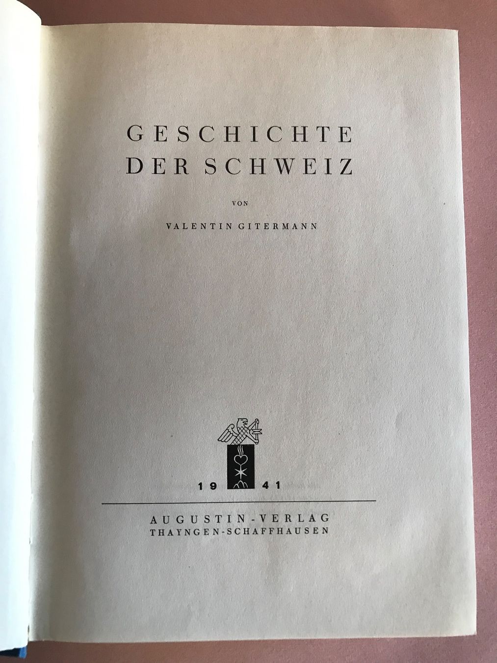 Libri: Buch GESCHICHTE DER SCHWEIZ Seiten – Usato da Däniken SO venduto da allerlei54 6