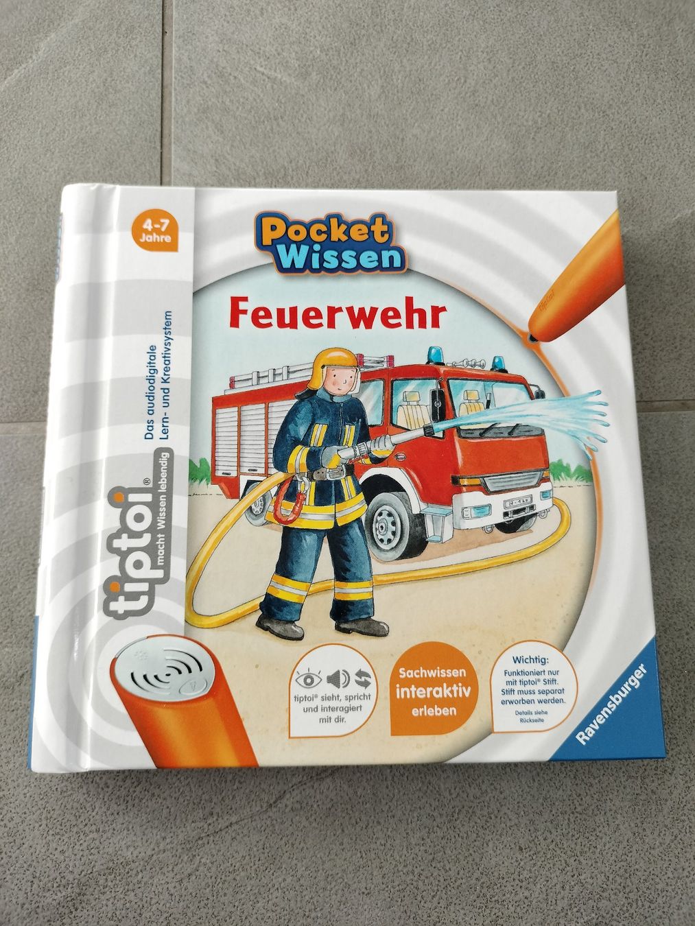 Tiptoi Giochi: tiptoi Pocket Wissen "Feuerwehr" – Usato da Neftenbach venduto da TheKringel