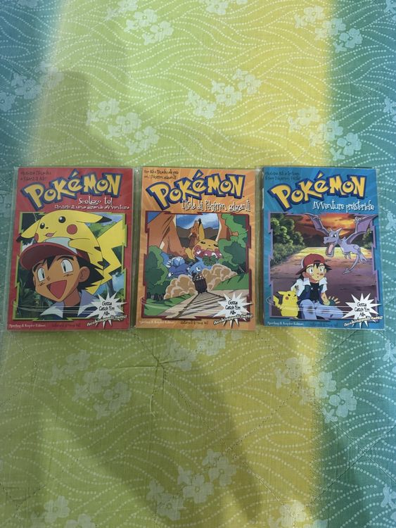 3x Libri Pokémon - Rari vintage del 2000🇮🇹 (Nuovo (secondo la ...
