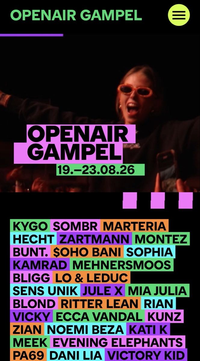 Tickets: 2x PREMIUM OPENAIR GAMPEL – Neu und originalverpackt aus Hünenberg von acoffeejunkie