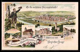 Litho Hann. Münden, I. Mündener Heimat