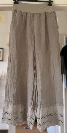 PANTALONS EN LIN! M SOLDES DE FIN DE SAISON