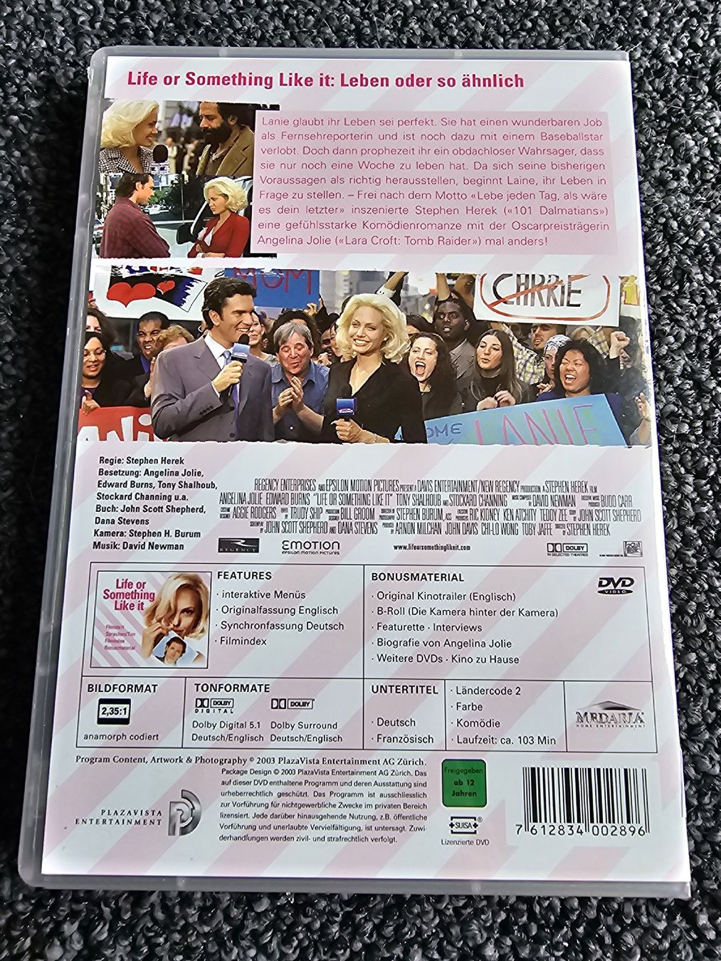 Tutti i DVDs: DVD - Life or Something Like It (17801) – Usato da Ruswil venduto da jan_bxl5 1