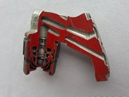 Triebwerk Einspritzdüse (Schnittmodell)