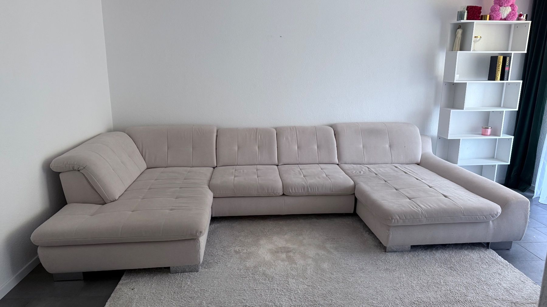 Divani: Sofa beige mit Bettfunktion (Wohnlandschaft) – Usato da Schaffhausen venduto da arb_yzv2 1