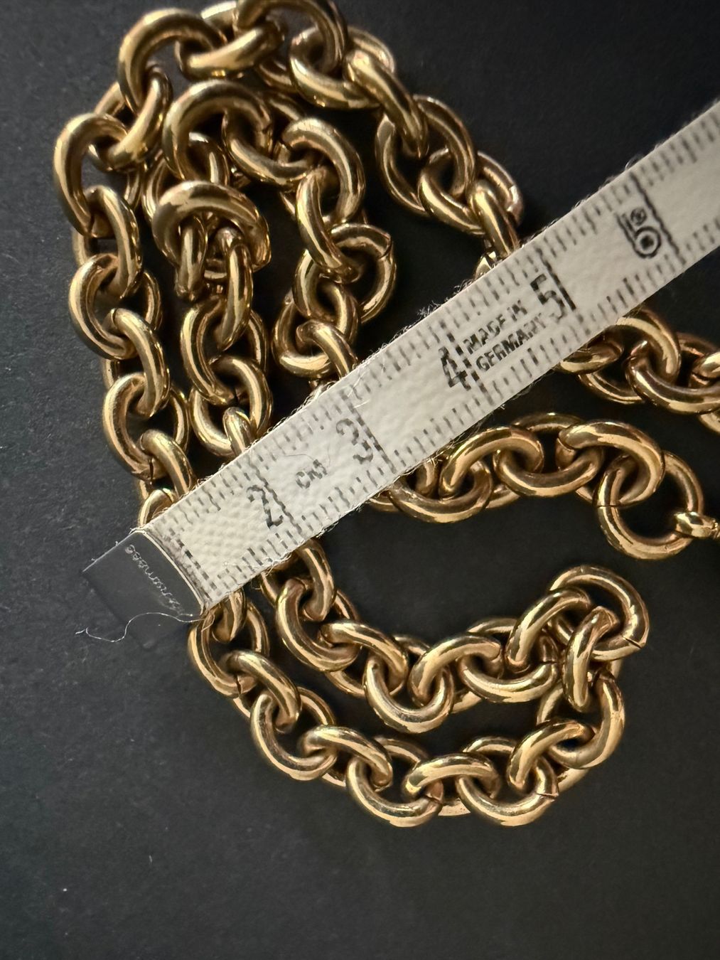 Catenine: Massive vergoldete Vintage Kette – Usato da Spiegel b. Bern venduto da Rogger72 4