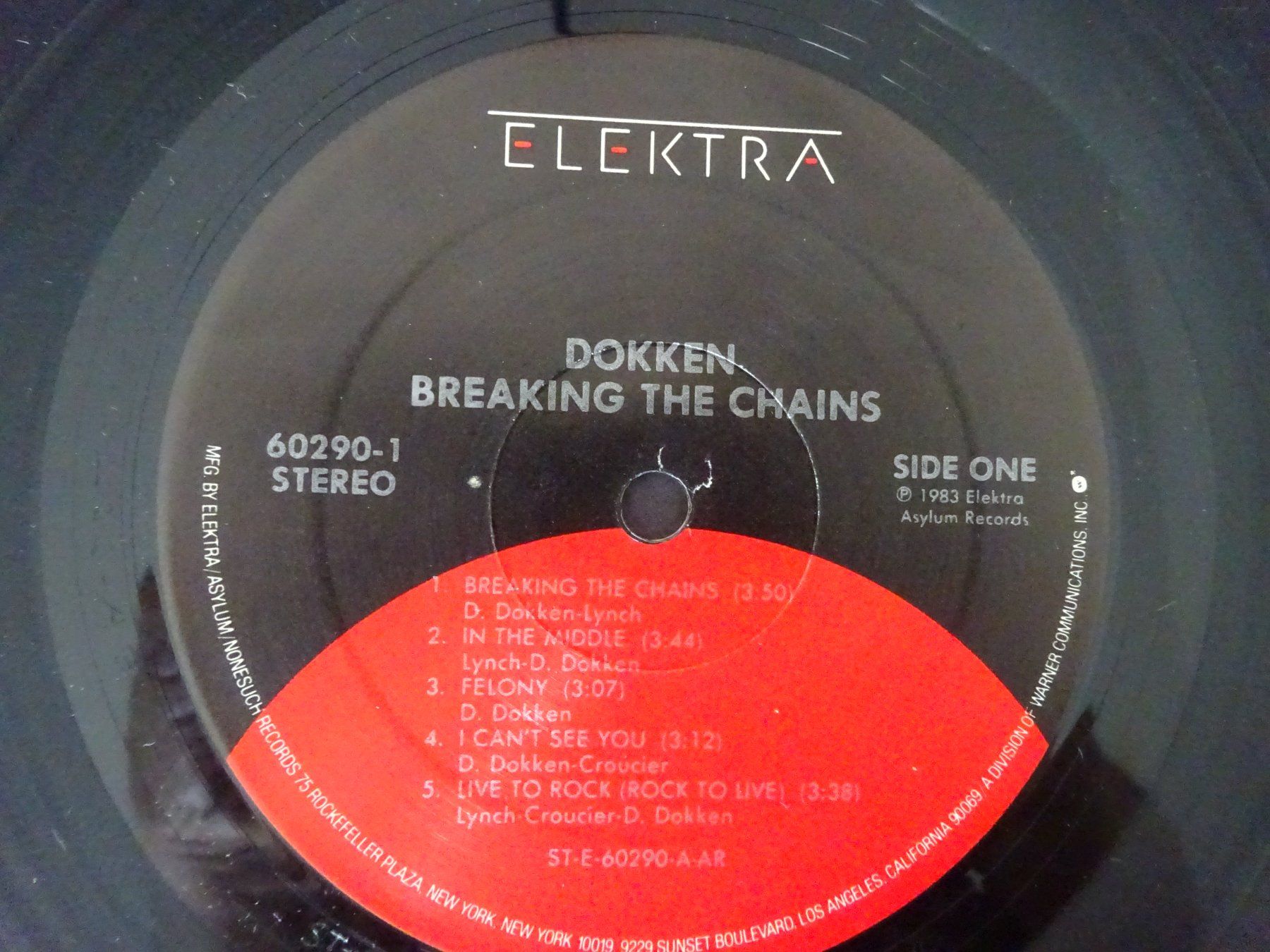 Schallplatten: DOKKEN ** BREAKING THE CHAINS ** EXCELLENT – Gebraucht aus Luzern von xrayspex99 4