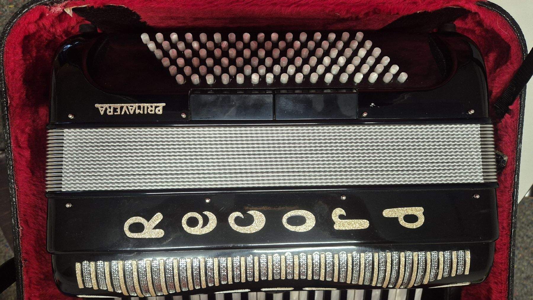 Record Musikinstrumente: Akkordeon Record Primavera – Gebraucht aus Rämismühle von beni0010 3