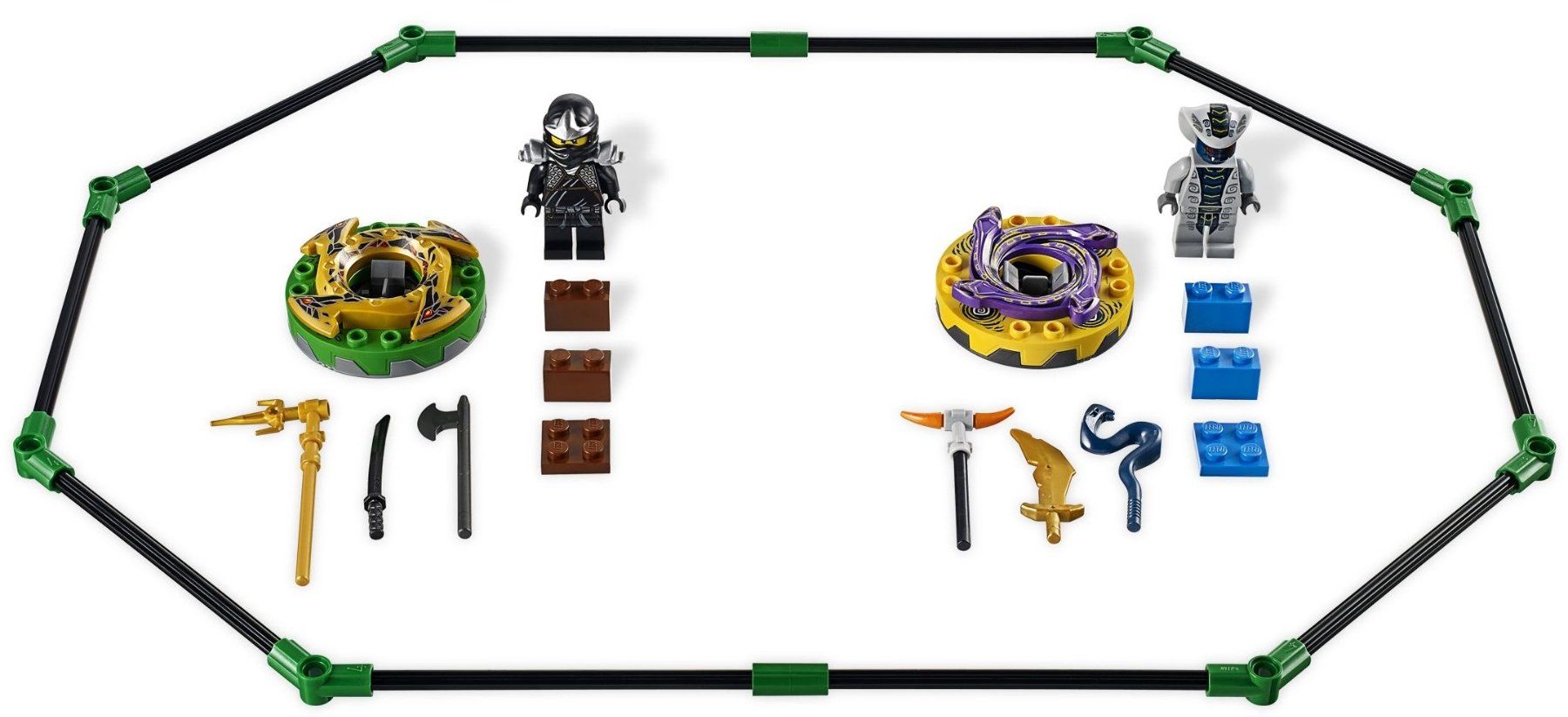 Lego Kit di costruzioni: Lego Ninjago Spinner Start Set - 9579 – Usato da Emmenbrücke venduto da ruf_fsy9
