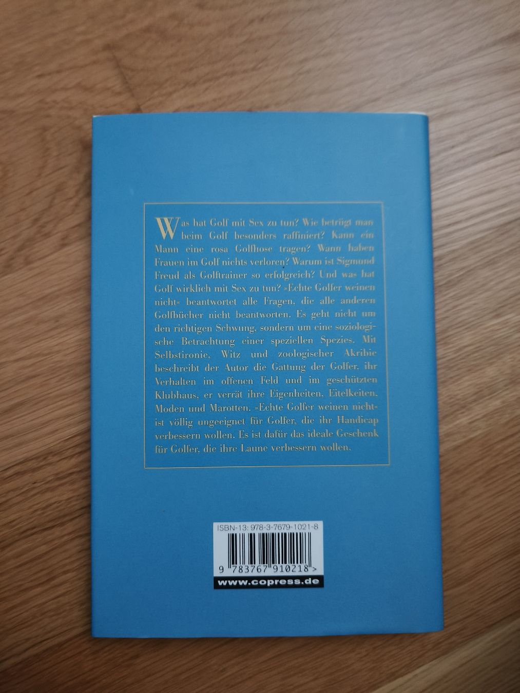Bücher: Golfbuch "Echte Golfer weinen nicht" v. K. Zimmer – Gebraucht aus Dietlikon von Dietlikon_Verkauf 1