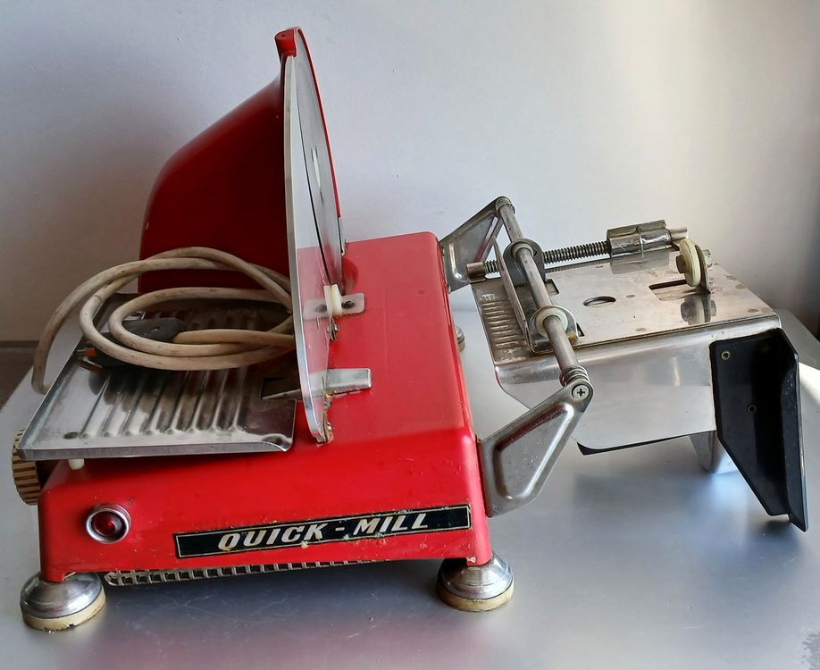Quick Mill Küchengeräte: Rara affettatrice vintage Quick Mill- funzionante completa – Gebraucht aus Lugano von Maurizio_Collector 8