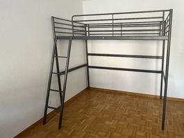 Lit mezzanine Ikea Svarta
