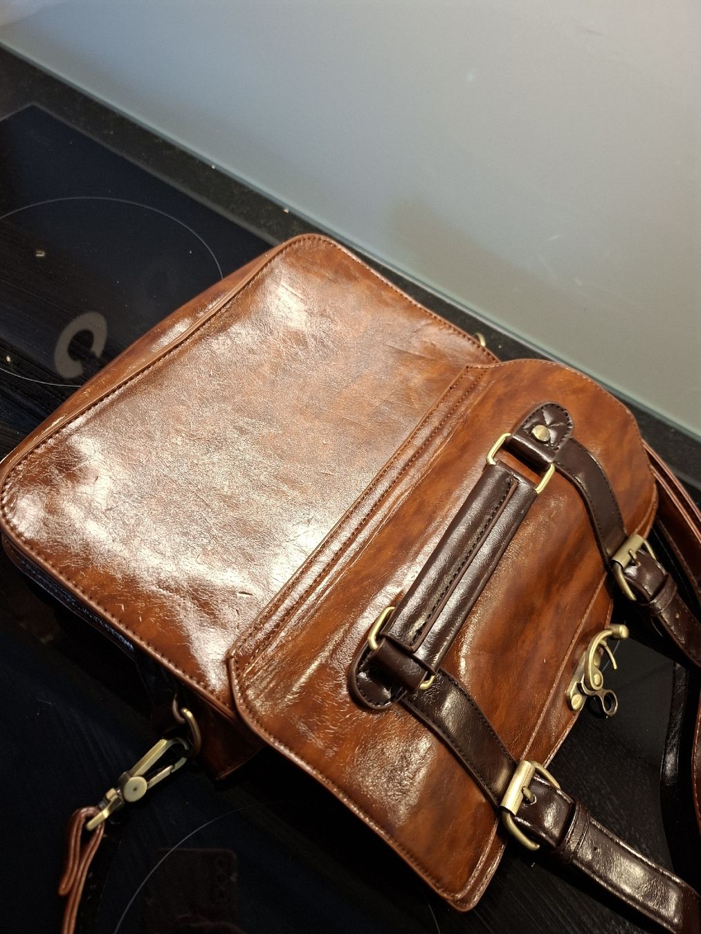 Borse: Neue Ledertasche ECOSUSI – Nuovo (secondo la descrizione) da Meinisberg venduto da Destiny1972 5
