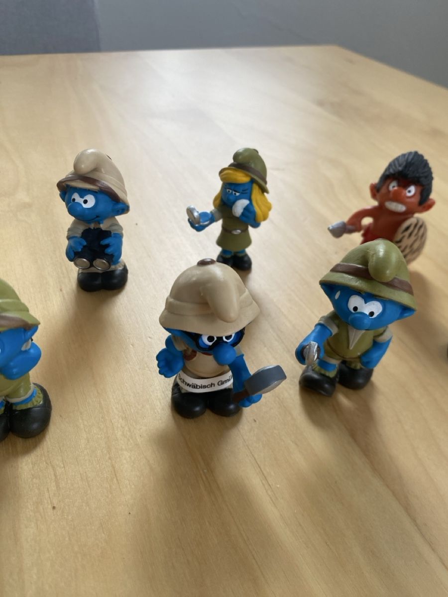 Schleich Statuette: Dschungel Schlümpfe – Nuovo (secondo la descrizione) da Tuggen venduto da Haribo3000 1