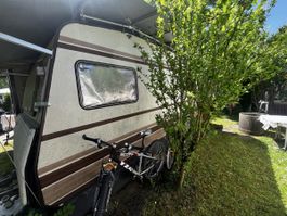 Wohnwagen Dethleffs mit Etagenbett gebrauchter Zustand