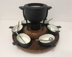 Wunderschönes Digsmed Fondue Set aus Dänemark 60er Jahre