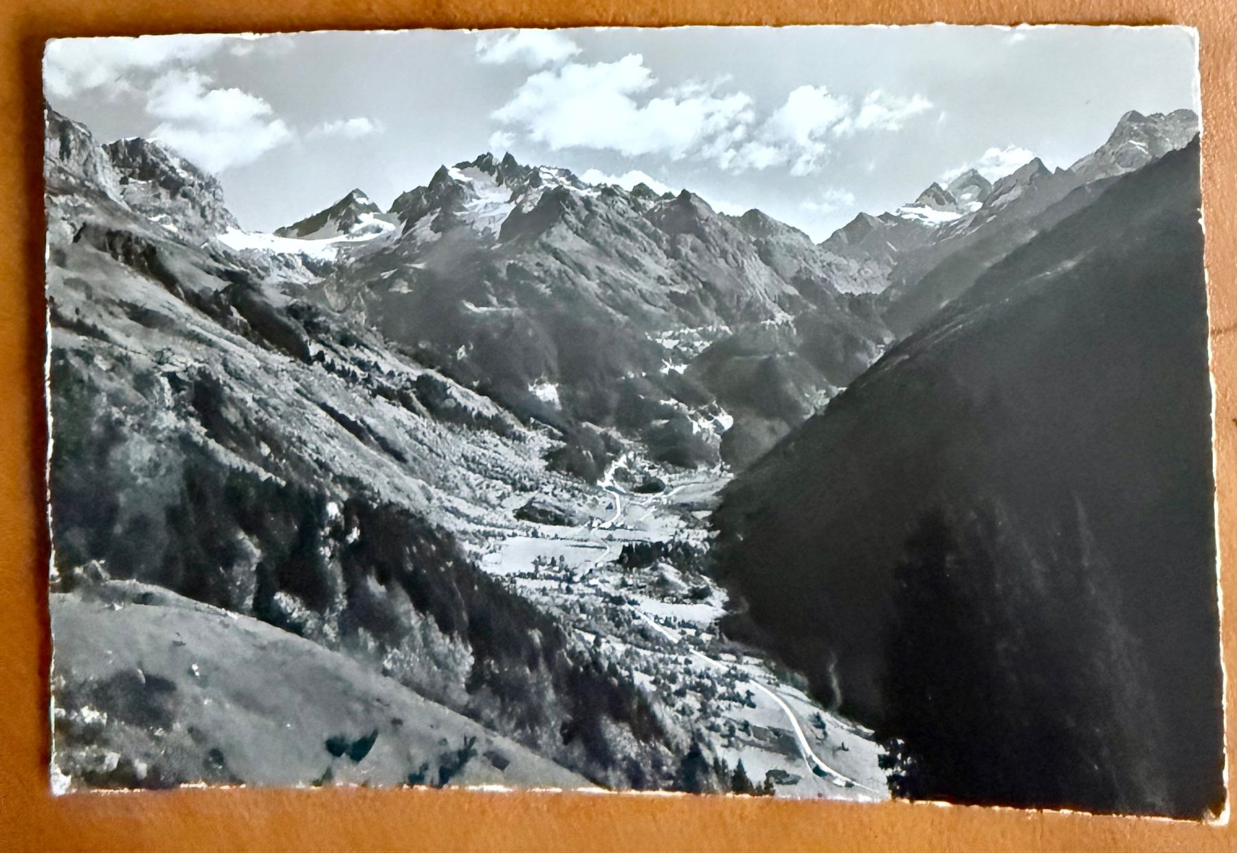 Ansichtskarten: Sustenstrasse - Gadmen - Wendengletscher 1939 – Gebraucht aus Lutry von Ediego