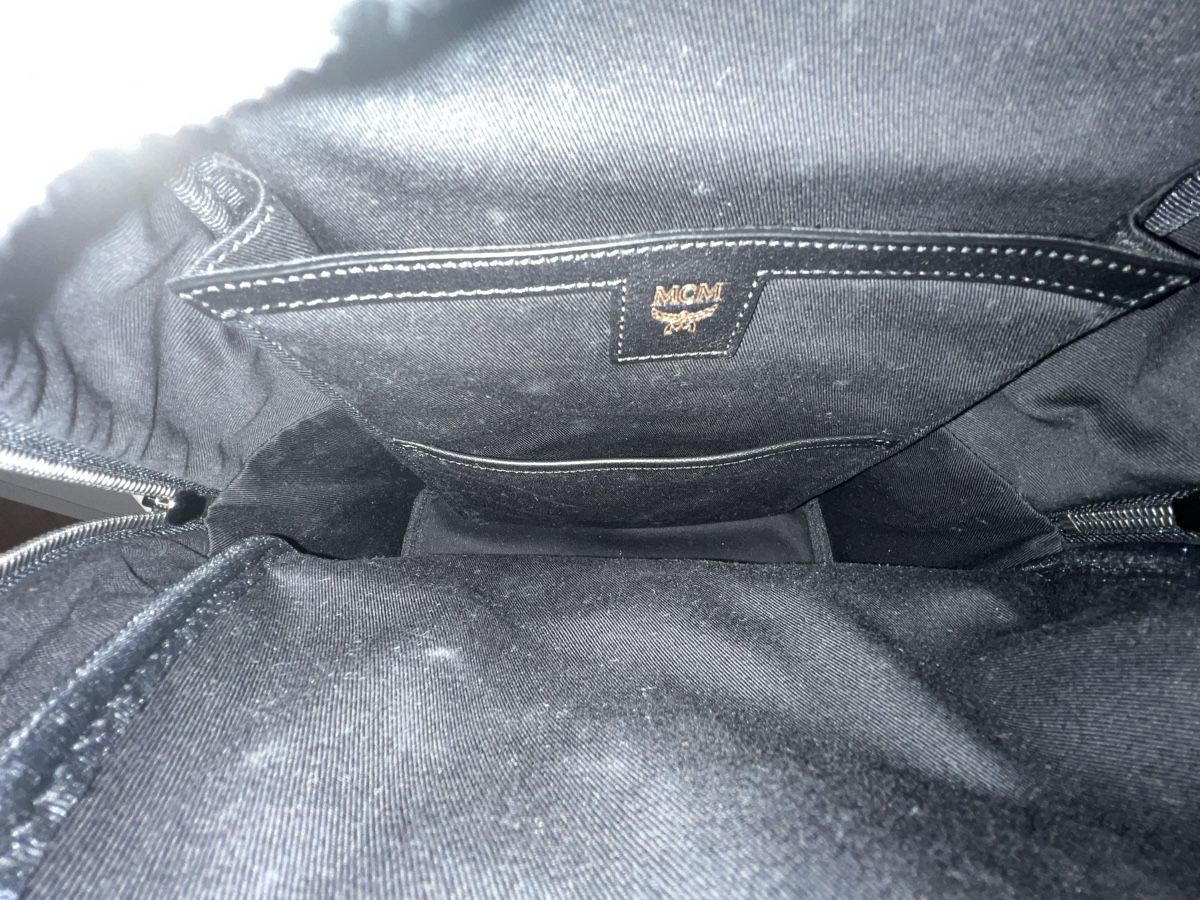 Mcm Zaini: MCM Visetos Rucksack in Schwarz – Nuovo (secondo la descrizione) da Zürich venduto da Willy-Gruppe 7