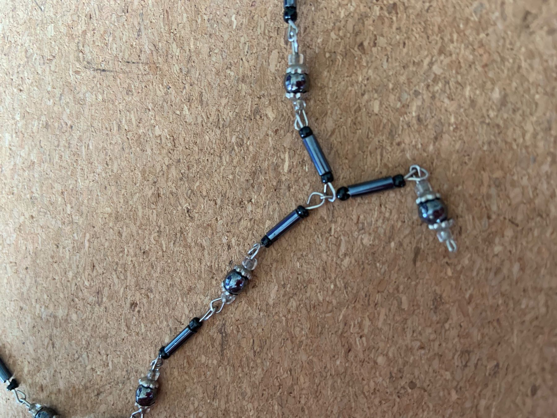 Ketten: Kette antrazith Fein leicht (ca 36cm) – Gebraucht aus Dittingen von Bijoubelle 6
