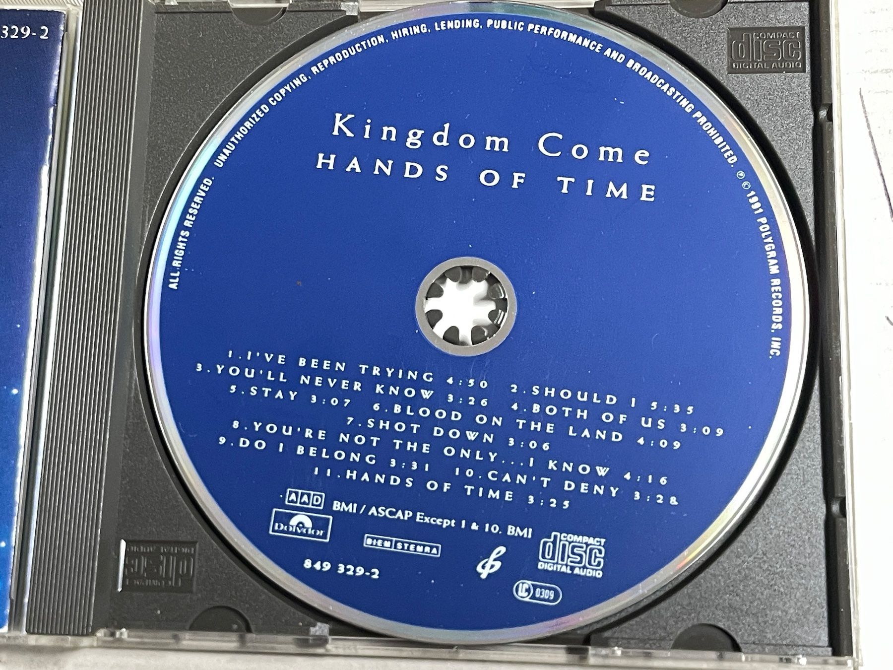 CDs: Kingdom Come-Hands Of Time – Gebraucht aus Muri b. Bern von AdidasCollector 3