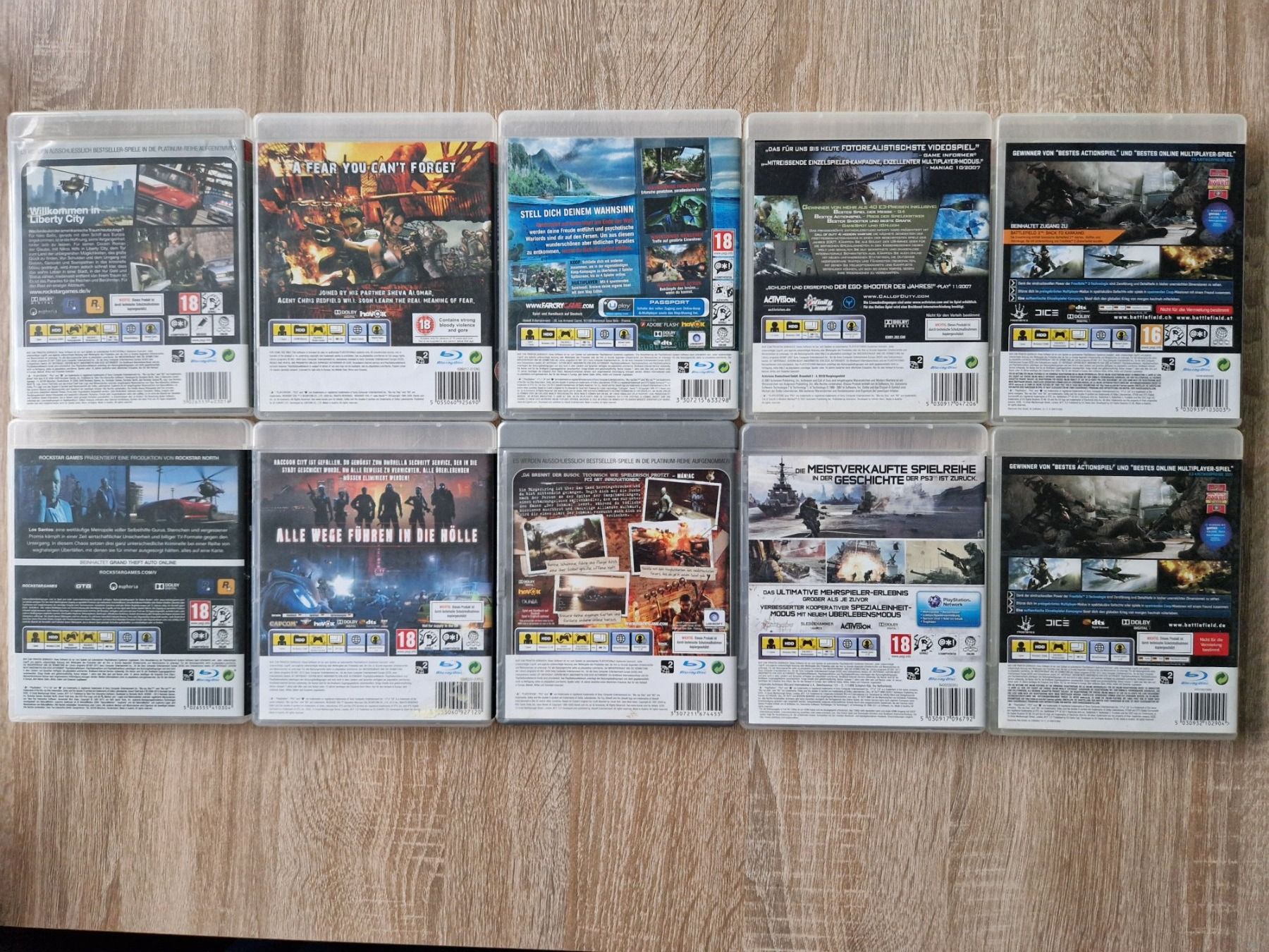 Sony Console: Ps3 Slim + 19 Games + 2 Kontroller + "Play & Charge Pack" – Usato da Rebstein venduto da Ajs_Toy_Palast_1 7