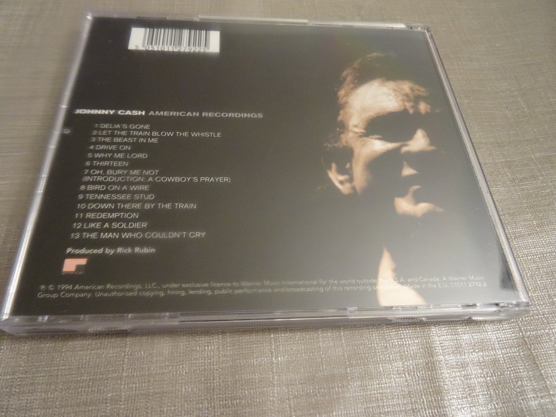 CD: Johnny Cash - American Recordings CD – Usato da Olten venduto da Disc-Ausverkauf 1