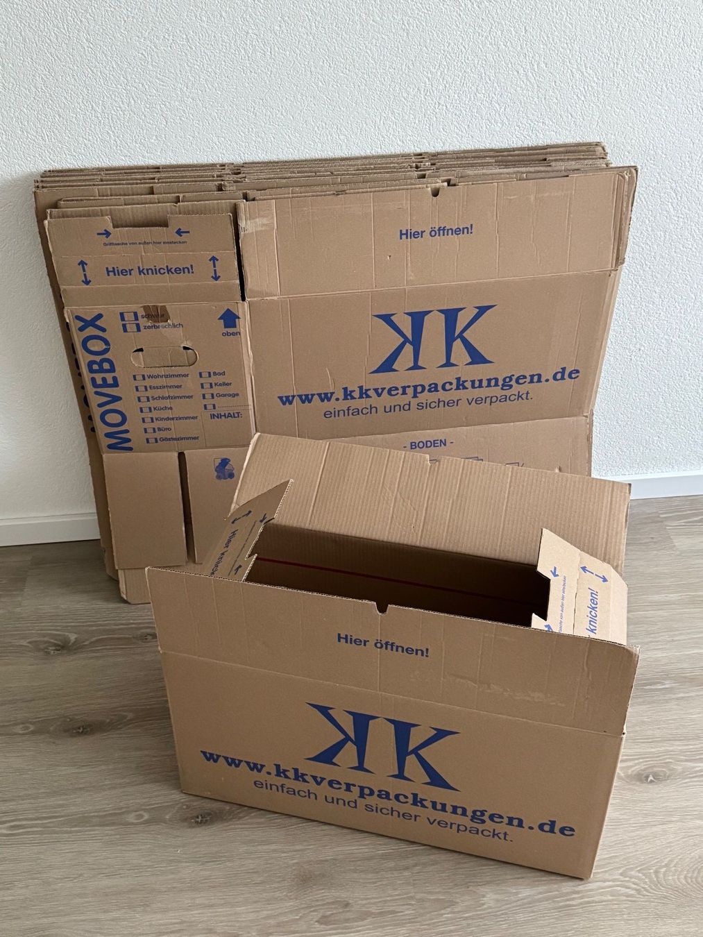 Cartoni: 9 Umzugskartons - Movebox – Usato da Effretikon venduto da Vinci7 1