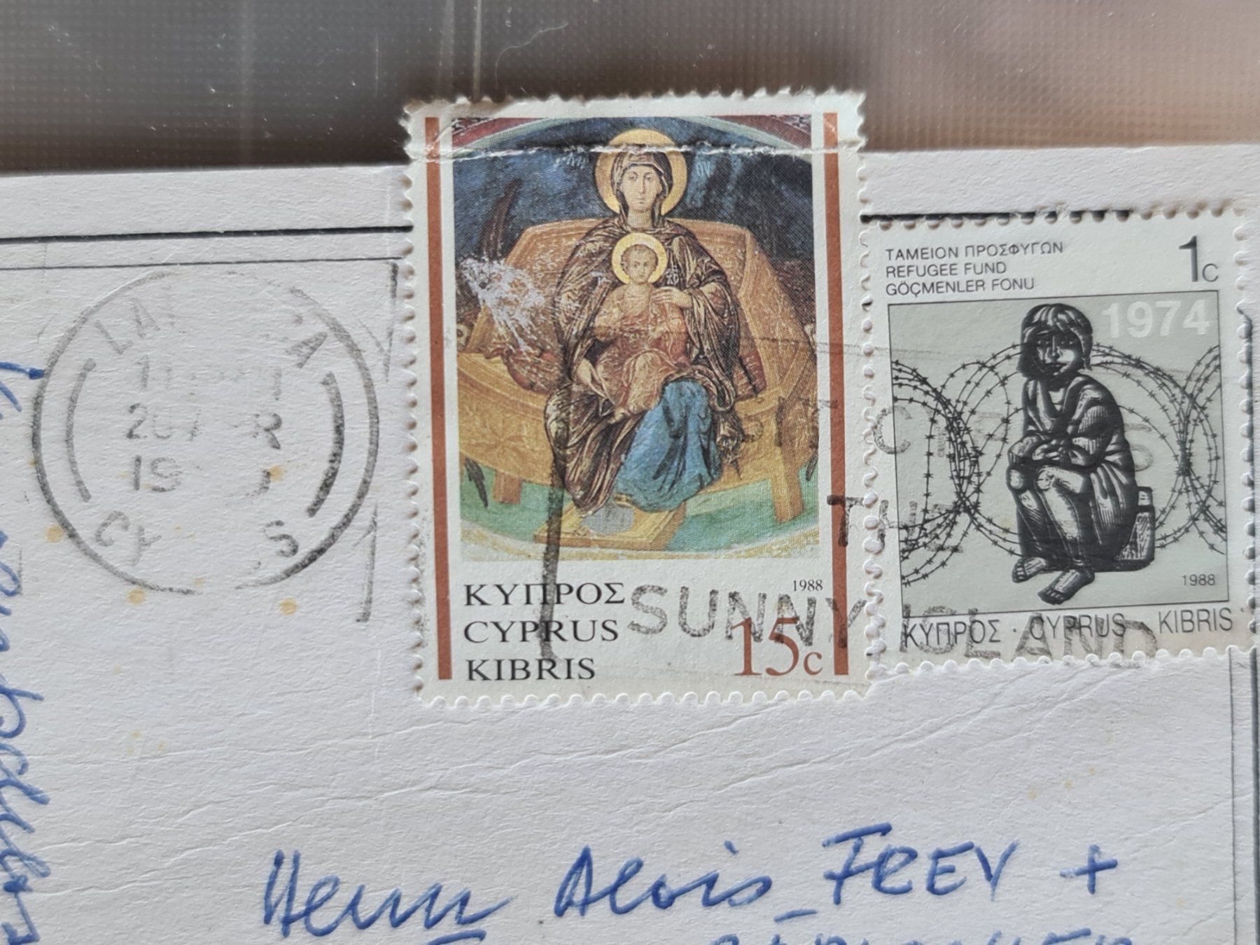 Cartoline postali: Ansichtskarte Zypern – Usato da Dintikon venduto da Vexi 1