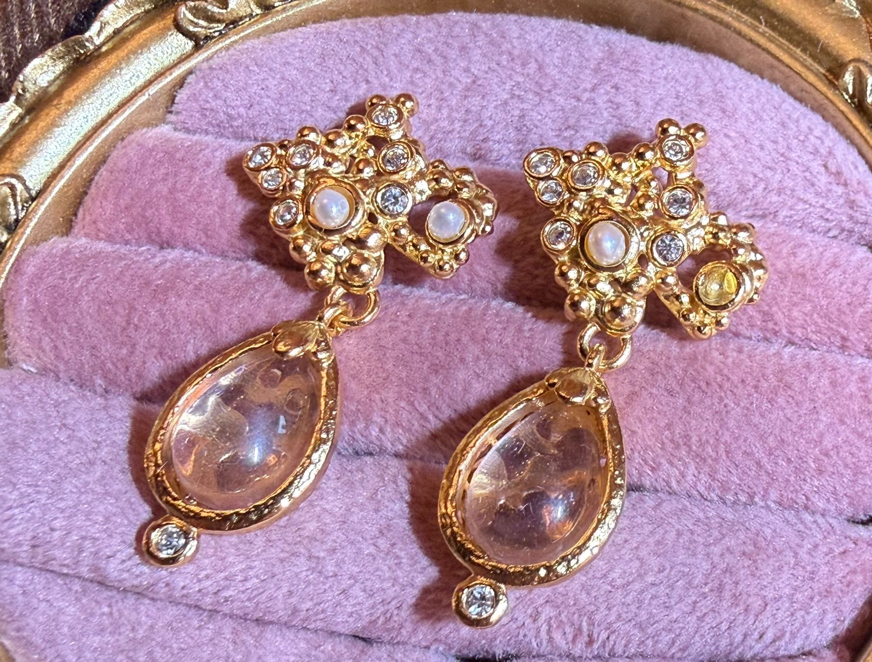 Ohrringe & -stecker: Boucles d’oreilles Gouttes de Rosée – Neu und originalverpackt aus St-Maurice von Sandrinette123 1