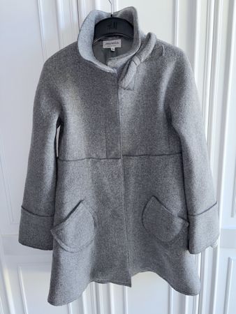 Simonetta girls wool coat Mantel Bonpoint style 10 12 Y