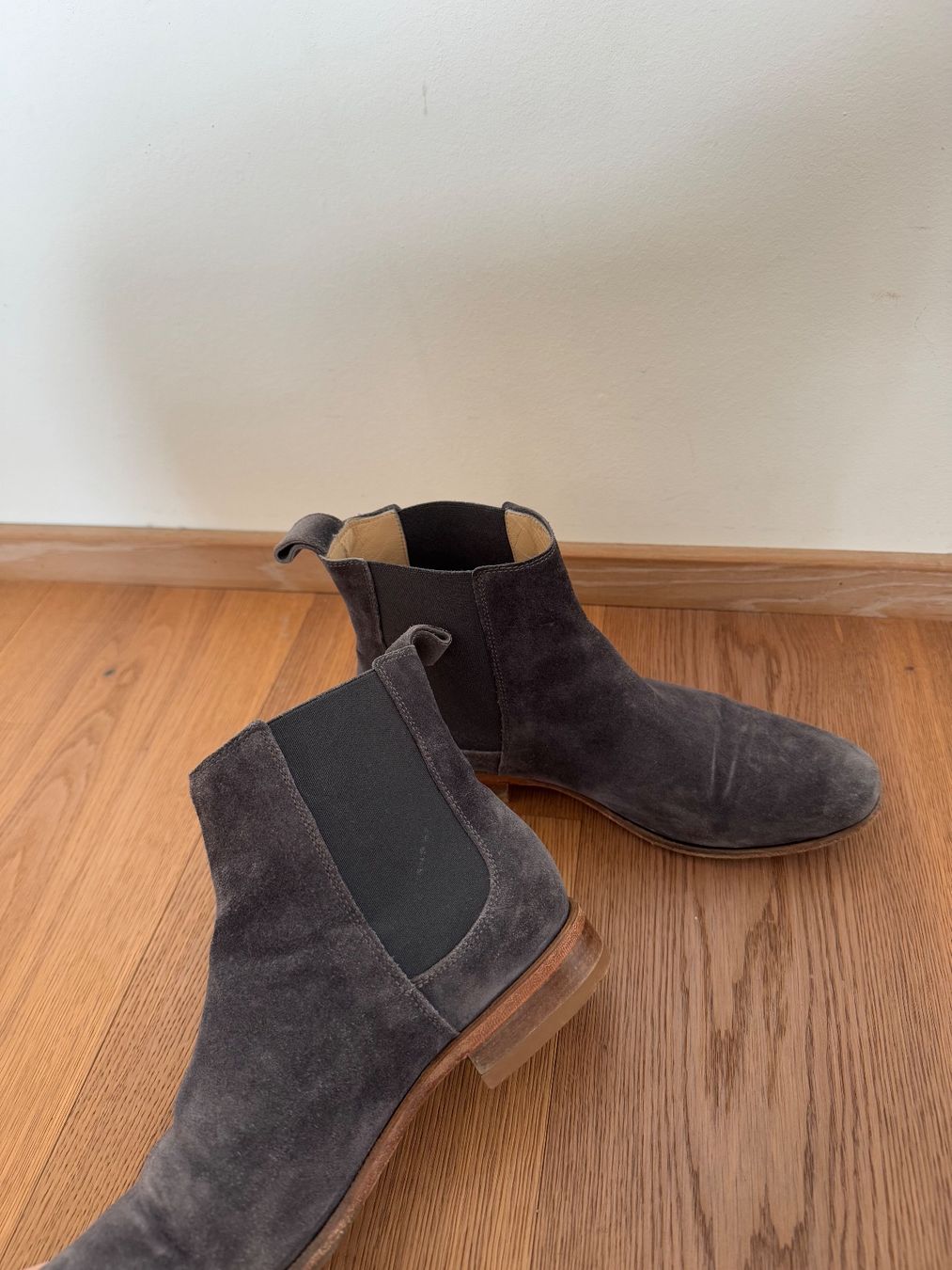 Navyboot Chaussures femmes: Navyboot Boot, Gr. 38, Wildleder grau/blau – D'occasion à Triesen par atos87 2