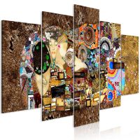 XXL Wandbild 200x 100 cm NEU Gustav Klimt Motiv Bunt 🐦‍🔥