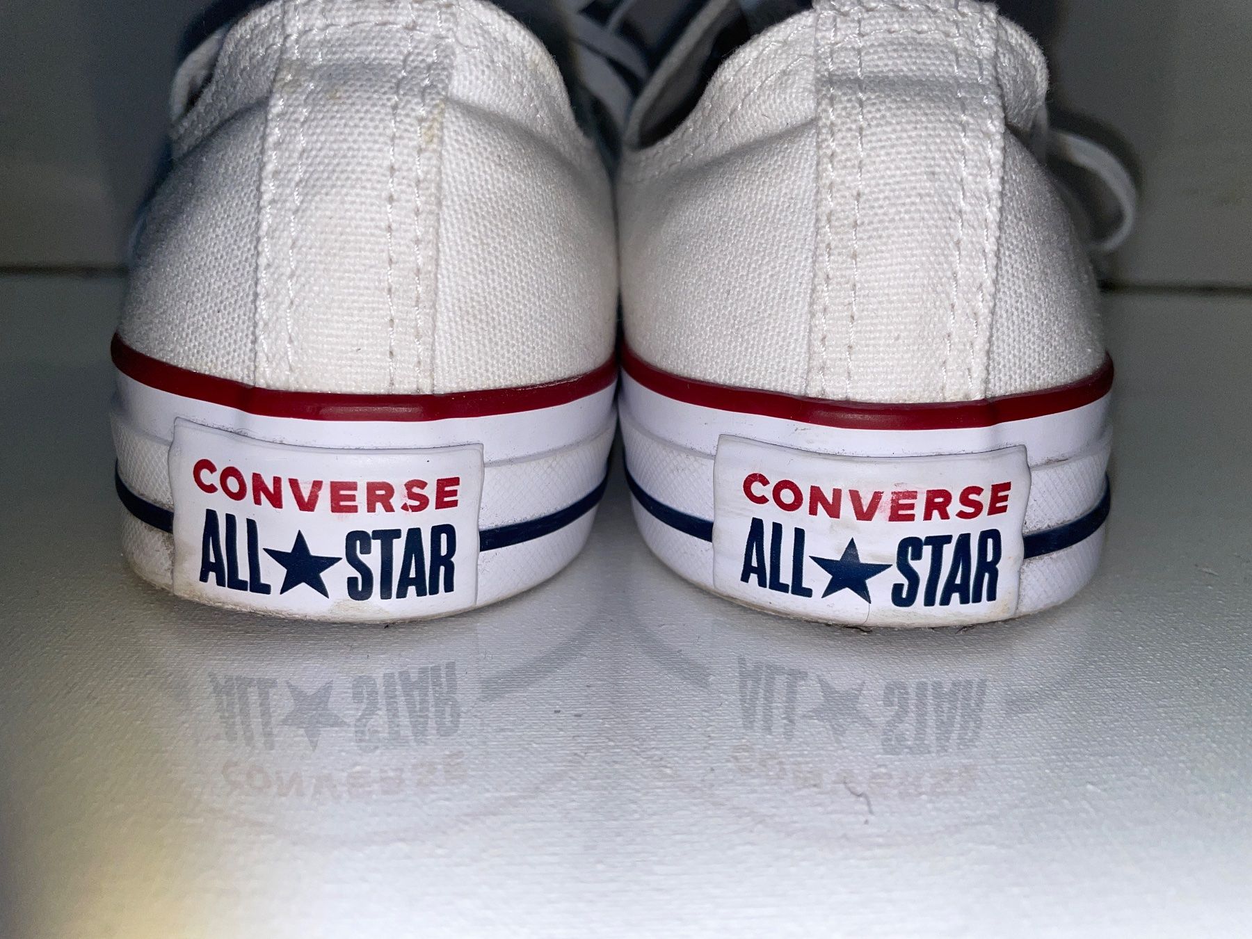 Converse Scarpe da uomo: weisse Converse  'ALL STAR' in Grösse 42 – Usato da Wolfhausen venduto da Mawere 2