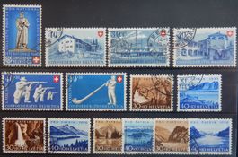 Schweiz PP ex. Kat. 6-80 gest. 1940/56 Kat. 261 Euro
