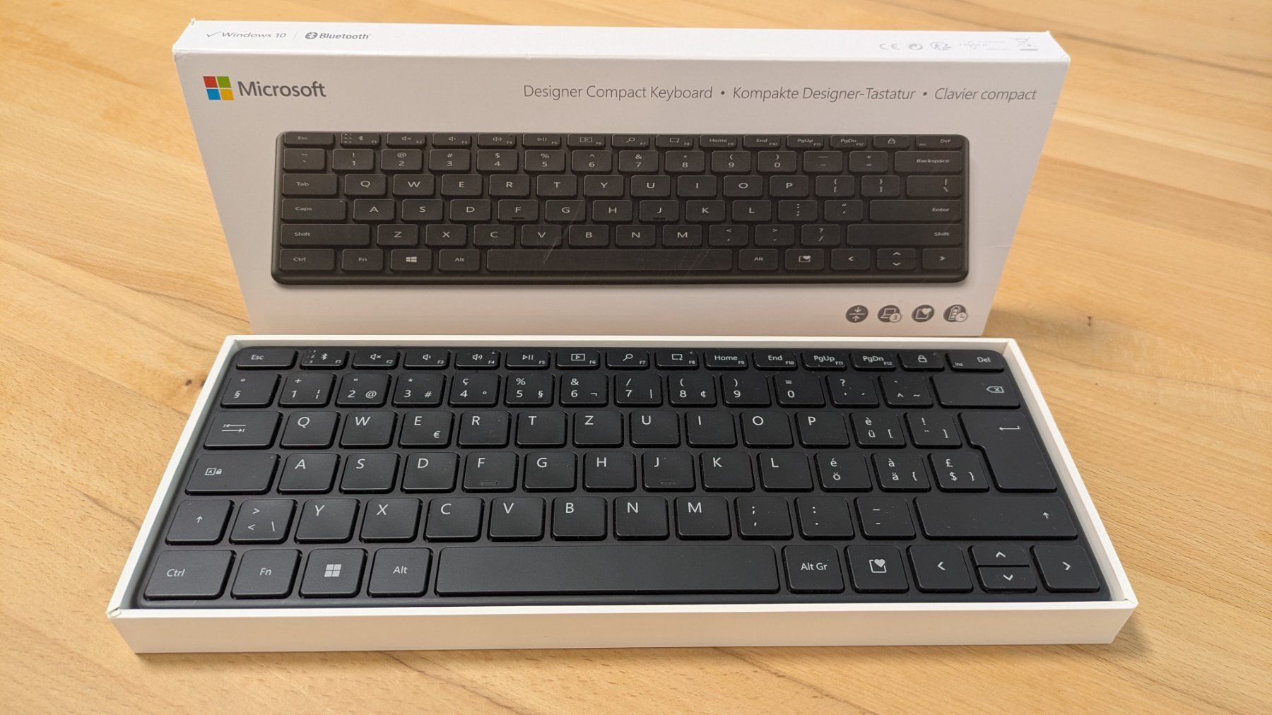 Microsoft Claviers: Microsoft Designer Compact Keyboard Tastatur – D'occasion à Staufen par Fleby84 1