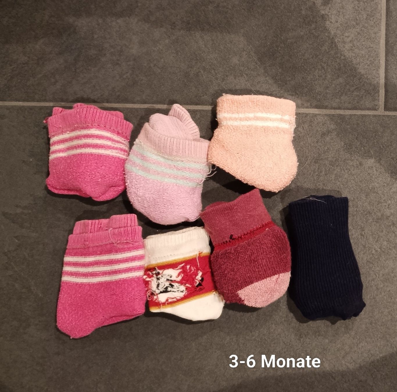 Calze per bambini: Babysocken, Grösse 3-6 Monate, 7 Stk – Usato da Nürensdorf venduto da nm_schoeni28