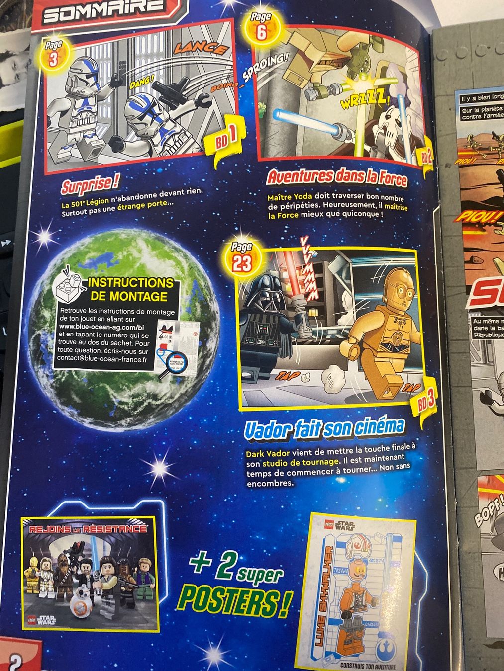 Fumetti: BD LEGO Star Wars: Perturbations dans la Force ! – Usato da Le Brassus venduto da cinema13 1