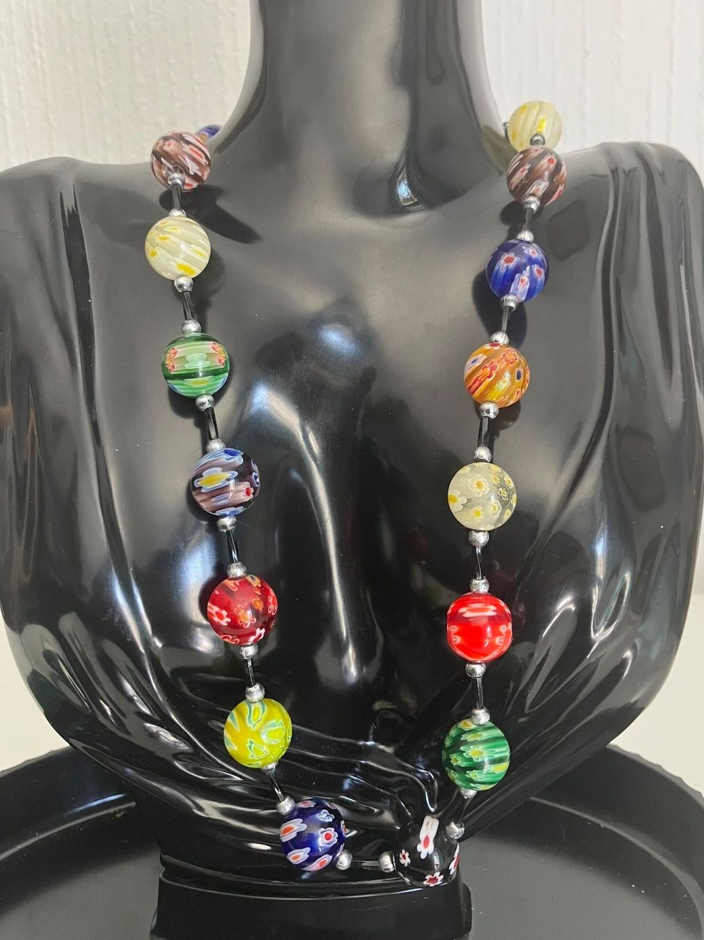 Murano Ketten: collier multicolore en perles de verre de murano 50cm – Gebraucht aus Peseux von Chimon59 2