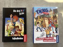 2 Kinderbücher Die drei Fragezeichen Kids und TKKG Junior