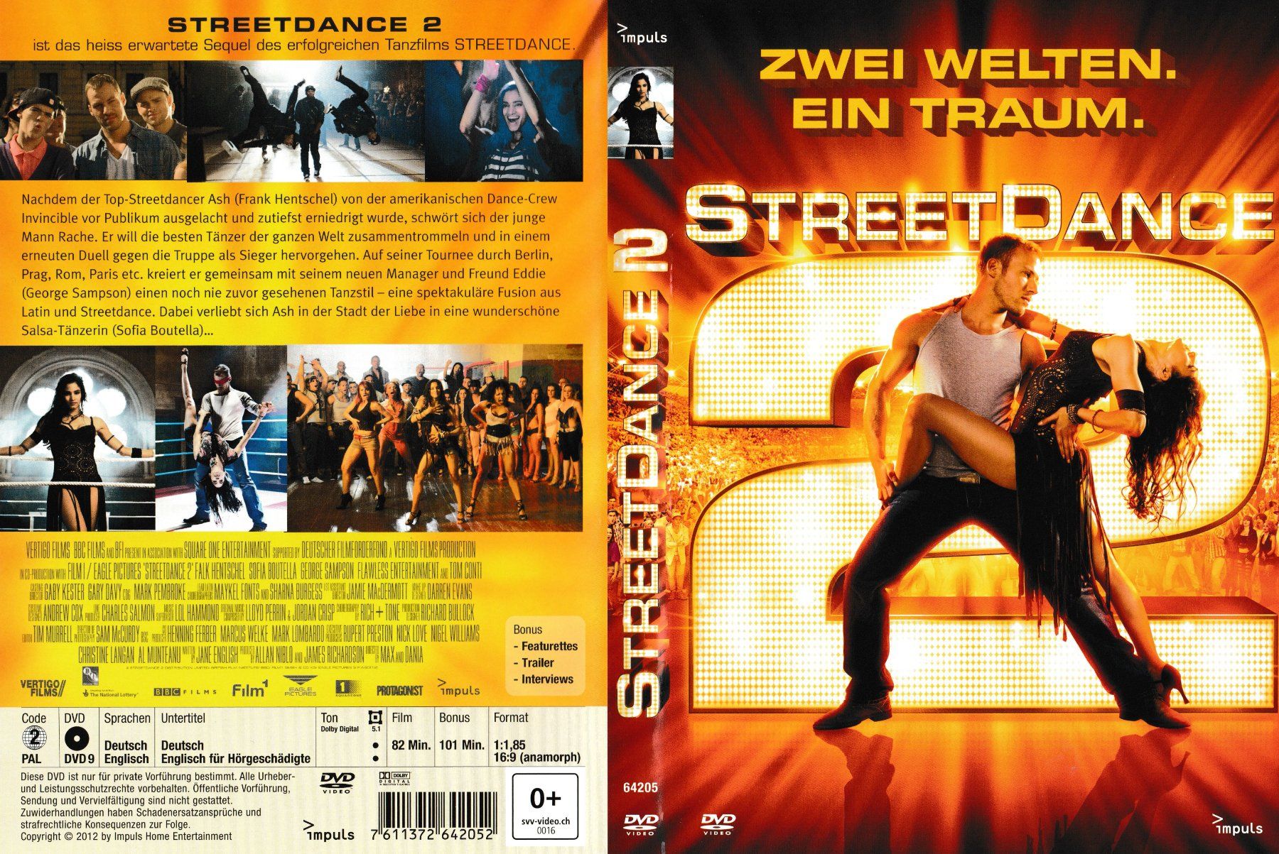 Tutti i DVDs: DVD - StreetDance 2 – Usato da Langnau am Albis venduto da MediaRescuerKeLoX