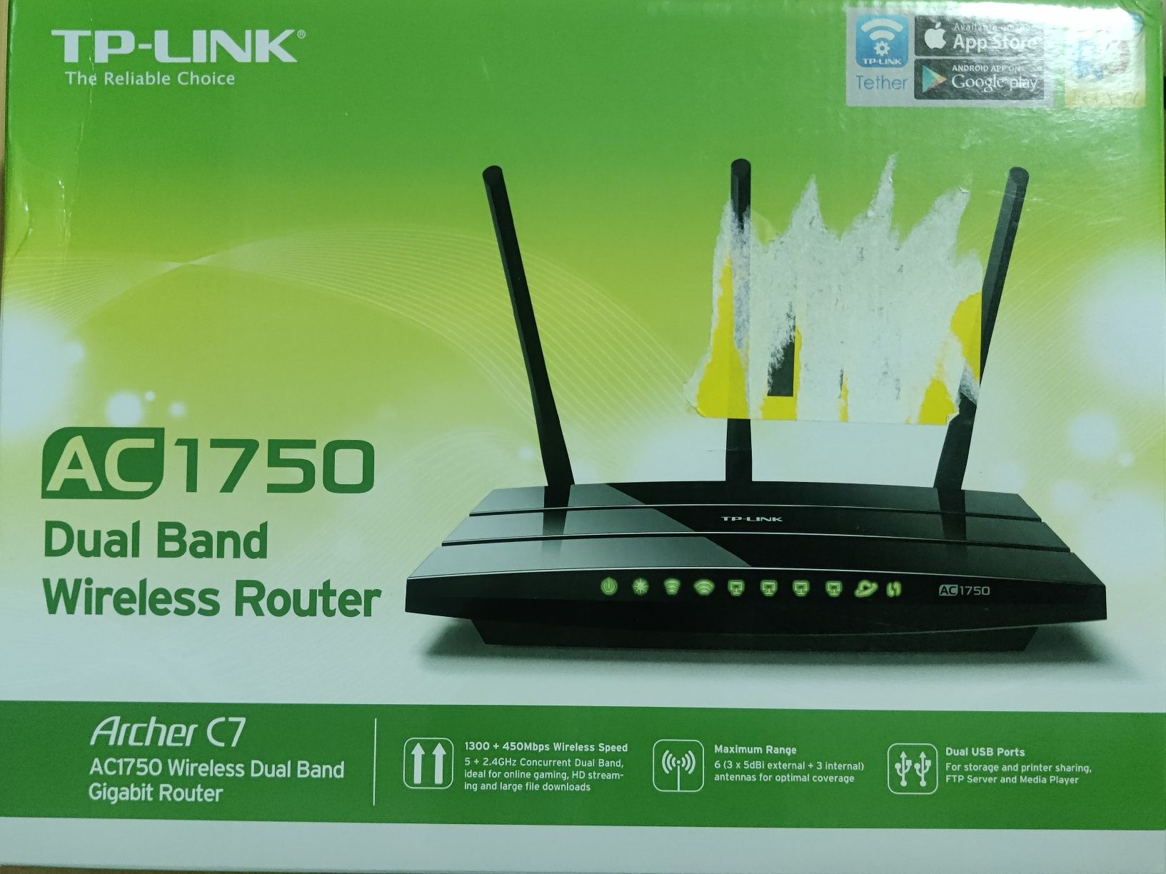 TP-Link Modems & Routeurs: TP-LINK Archer AC1750 Router – D'occasion à Oberrieden par fra_28bx 2