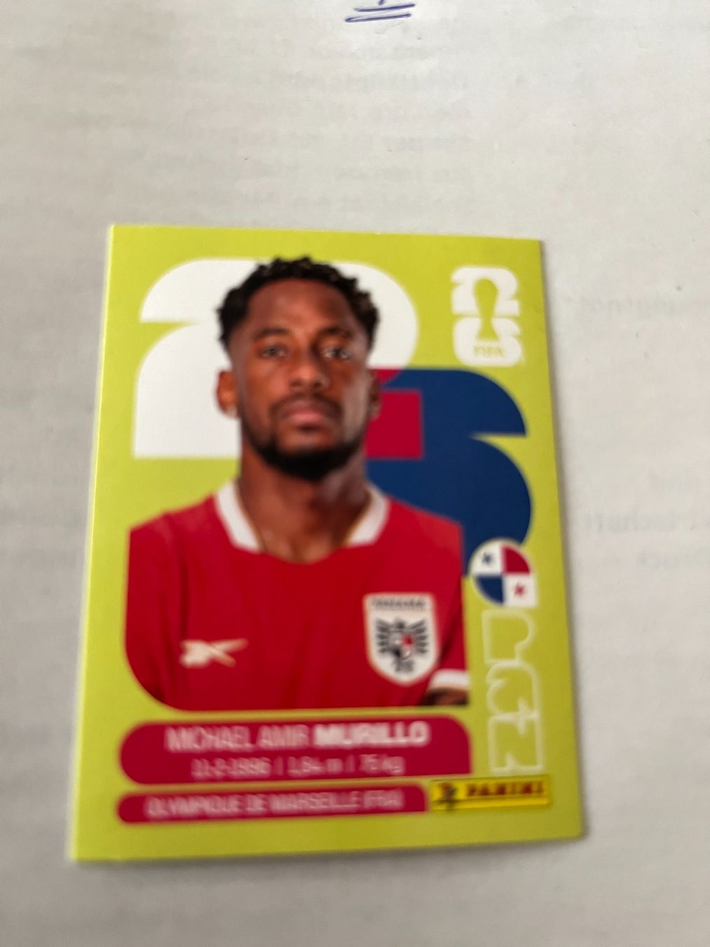 Panini Cartes à collectionner: Panini World Cup 2026  PAN: 6 Michael Amir Murillo – D'occasion à Winterthur par fla_hwg8
