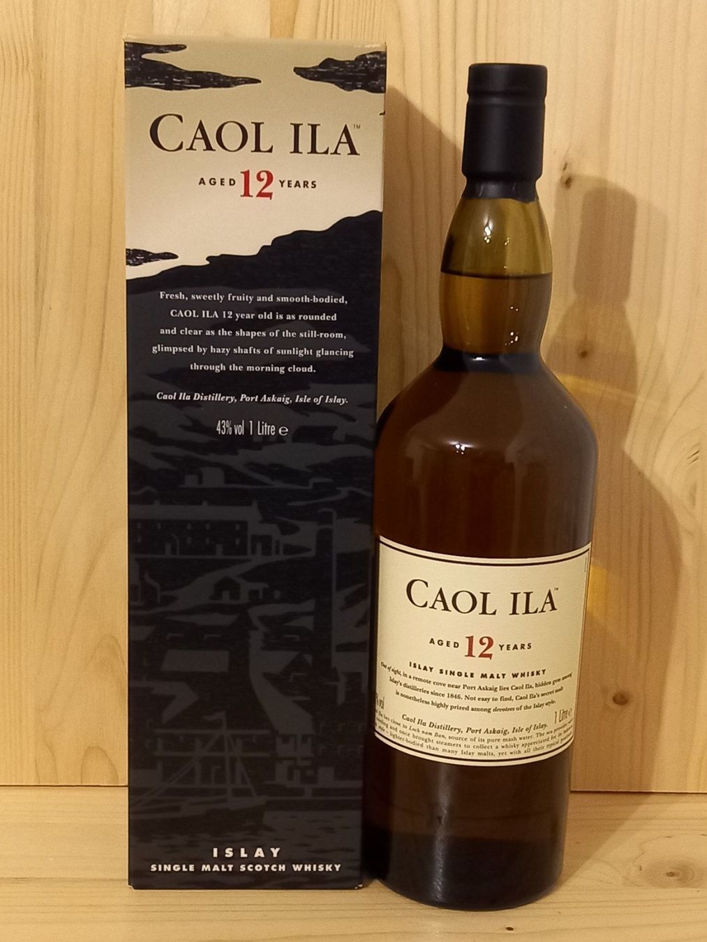 Caol Ila Bevande alcoliche: 1 Liter CAOL ILA 12 Years Whisky – Nuovo e nell'imballaggio originale da Bonaduz venduto da Motz
