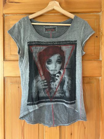 True Prodigy Shirt, Grau mit Print, Grösse M