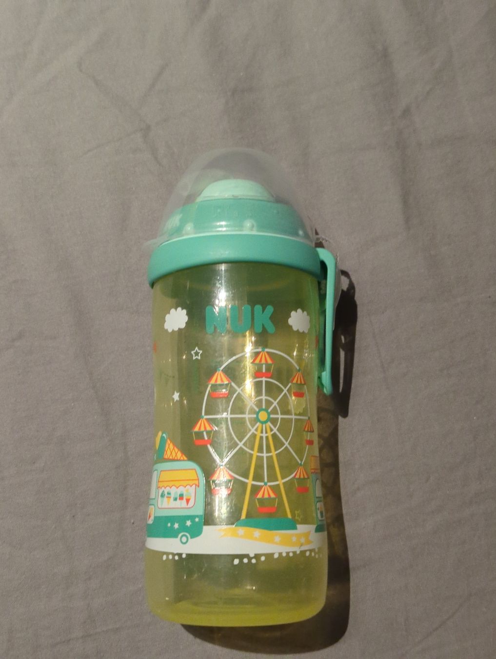 Repas pour bébés: Nuk Trinkflasche mit Strohalm – Neuf (Voir description) à Eglisau par raf_hn2x